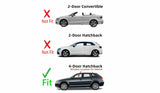 Driver Left Side Front Door Window Glass Compatible with Audi A3 4 Door Hatchback 2005-2013 Models