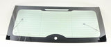 Heated Back Window Back Glass with 2 Connector Leads Compatible with Mini Cooper 2 Door Hatchback 2010-2015 Models
