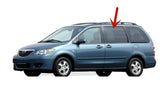 Driver Left Side Rear Cargo Door Glass Door Window Compatible with Mazda MPV 2000-2006 Models