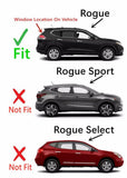 Heated Back Tailgate Window Back Glass Compatible with Nissan Rogue 2014-2020 Models (Not For Rogue Sport or Rogue Select)