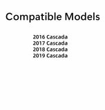 Tempered Passenger Right Side Door Window Door Glass Compatible with Buick Cascada 2016-2019 Models