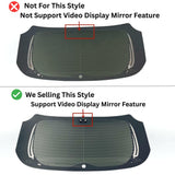 Heated Rear Back Window Back Glass with Antenna/Video Display Mirror Features Compatible with Toyota Venza 2021-2024 Models