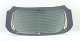 Heated Rear Back Window Back Glass with Antenna/Video Display Mirror Features Compatible with Toyota Venza 2021-2024 Models