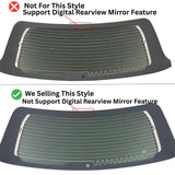 Heated Rear Tailgate Liftgate Back Window Back Glass Compatible with Jeep Grand Cherokee 2022-2026 Models (No Feature, Not For L)