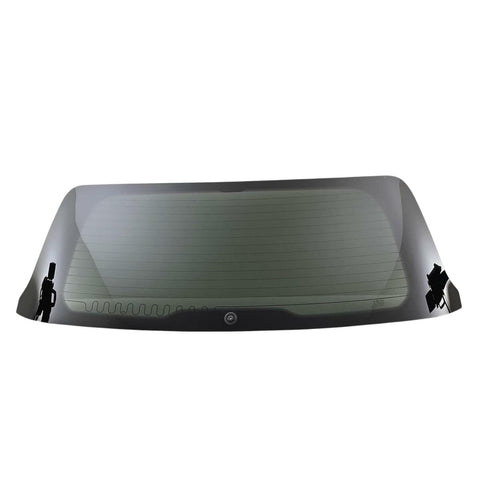 Heated Rear Tailgate Liftgate Back Window Back Glass Compatible with Jeep Grand Cherokee 2022-2025 Models (Not For Grand Cherokee L or Cherokee)