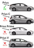 Factory Privacy Tinted Tempered Heated Lower Back Window Back Glass Compatible with Toyota Prius 2016-2022 Models (Not For Prius Prime, C, Or V)