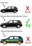 Driver Left Side Front Door Window Door Glass Compatible with Volkswagen Jetta 2000-2005 / Jetta (New) 1999 Models
