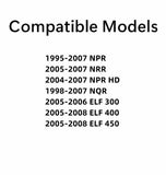 Passenger Right Side Front Door Window Door Glass Compatible with Chevrolet/GMC W3500 W4500 W5500 1999-2006 & Chevrolet Tiltmaster W4 1995-1998 & GMC Forwad W4 1995-1998