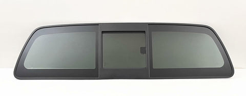 Non-Heated Manual Slider Back Window Back Glass Compatible with Nissan Frontier 2022-2025 Models
