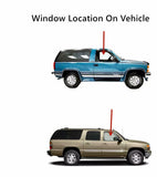 Passenger Right Side Front Door Window Door Glass Compatible with Chevrolet Pickup/GMC Pickup C1500 K1500 1993-1999 Models/ C2500 CK2500 C3500 K3500 1993-2000 Models