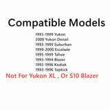 Passenger Right Side Front Door Window Door Glass Compatible with Chevrolet Pickup/GMC Pickup C1500 K1500 1993-1999 Models/ C2500 CK2500 C3500 K3500 1993-2000 Models