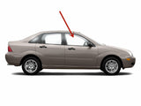Passenger Right Side Front Door Window Door Glass Compatible with Ford Focus 4 Door Sedan 2008-2011 Models