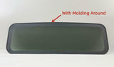 Back Window Back Glass Compatible with Navistar 4000/ 4100/ 4200/ 4300/ 4000/ 7000/ 8000/ CXT/ Dura Star/ MXT/ Pro Star/ RXT/ Terra Star/ Tran Star/ Work Star Models W/ Rubber Molding Around