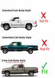 Driver Left Side Rear Door Window Door Glass Compatible with Chevrolet Tahoe 1995-1999 4 Door Models