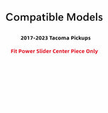 OE Back Power Slider Window Glass Center Piece Only Compatible with Toyota Tacoma Pickup 2017-2023 Models