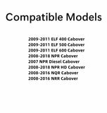 Driver Left Side Front Door Window Door Glass Compatible with Chevrolet/GMC W3500 W4500 W5500 2008-2010 Models / LCF 2011-2018 Models