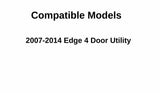 Laminated Passenger Right Side Front Door Window Door Glass Compatible with Ford Edge 2007-2014 Models