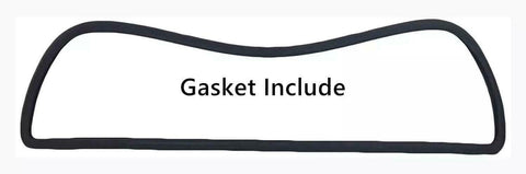 Stationary Back Window Back Glass Compatible with Chevrolet S10 Pickup/GMC S15 Pickup/GMC Sonoma S15 1982-1993 Models
