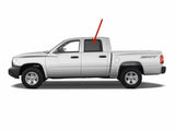 Driver Left Side Rear Door Window Door Glass Compatible with Dodge Dakota/Ram Dakota/Mitsubishi Raider 2005-2011 4 Door Crew Cab Pickup Models