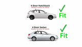 Passenger Right Side Rear Door Window Door Glass Compatible with Subaru Impreza / Outback Sport 2008-2011 Models