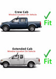 Driver Left Side Front Door Window Door Glass Compatible with Suzuki Equator 2009-2012 Models/Nissan Frontier Pickup 2005-2021 Models