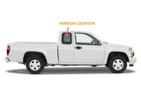 Passenger Right Side Quarter Window Quarter Glass Compatible with Isuzu i280 i290 i370 2006-2010/Chevrolet Colorado 2004-2012/GMC Canyon 2004-2012 2 Door Extended Cab Models