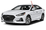 Driver Left Side Front Door Window Door Glass Compatible with Hyundai Sonata 4-Door Sedan 2015-2019 Models (Not For Sonata Hybrid)