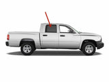 Passenger Right Side Rear Door Window Door Glass Compatible with Mitsubishi Raider 4 Door Crew Cab 2006-2010 Models