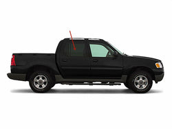 Passenger Right Side Rear Door Window Door Glass Compatible with Mercury Mountaineer/Lincoln Aviator 2002-2010 Models