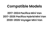 Heated Back Tailgate Window Back Glass Compatible with Chrysler Pacifica / Voyager 2017-2026 Models