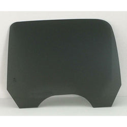 Driver Left Side Rear Door Window Door Glass Compatible with Chevrolet Silverado/GMC Sierra 4 Door Crew Cab 2001-2006 Models