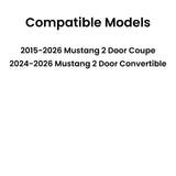 OE Passenger Right Side Door Window Door Glass Compatible with Ford Mustang 2-Door Coupe 2015-2026, Mustang 2-Door Convertible 2015-2026 Models