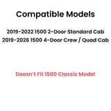 OEM Laminated Passenger Right Side Front Door Window Door Glass Compatible with Ram 1500 Pickup 2019-2026 Models (Not For 1500Classic)