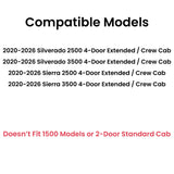 Passenger Right Side Front Door Window Door Glass Compatible with Chevrolet Silverado 2500/3500 2020-2026 & GMC Sierra 2500/3500 2020-2026 4-Door Models (Not For 1500)
