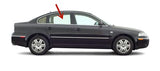 Passenger Right Side Rear Door Window Door Glass Compatible with Volkswagen Passat 1998-2005 Models