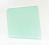 Flat Tempered Front Door Window Door Glass Compatible with Freightliner FL106 / FL112 / FL50 / FL60 / FL70 / FL80 / FLC112 / Hard Hat 1985-2004 Models
