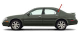 Driver Left Side Rear Vent Glass Vent Window Compatible with Nissan Maxima/Infiniti I30 4 Door Sedan 1995-1999 Models