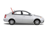 NAGD Passenger Right Side Rear Vent Glass Window Compatible with Hyundai Accent 4 Door Sedan 2006-2011 Models