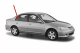 Passenger Right Side Rear Vent Window Vent Glass Compatible with Honda Civic 4 Door Sedan 2001-2005 Models