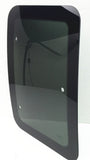 Privacy Movable Driver Left Side Rear Access Door Quarter Glass Quarter Window Compatible with Ford F250 F350 F650 F750 F450 F550 Pickup 2 Door Super Cab 2000-2016 Models