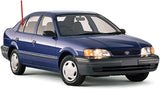 Passenger Right Side Rear Vent Window Vent Glass Compatible with Toyota Tercel 4 Door Sedan 1995-1997 Models