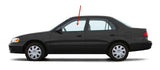 Driver Left Side Front Door Window Door Glass Compatible with Toyota Corolla 1993-1997 Models