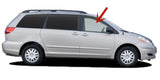 Passenger Right Side Front Door Window Door Glass Compatible with Toyota Sienna 2004-2010 Models