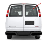 Stationary Back Window Back Glass Passenger Right Side Compatible with Chevrolet Express/GMC Savana 1996-2022 Models