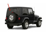 Privacy Heated Rear Back Window Back Glass Compatible with Jeep Wrangler 1997-2002 2-Door Models