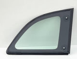 Black Molding Driver Left Side Quarter Glass Quarter Window Compatible with Fiat 500 / 500C / 500e 2012-2019 Models