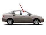 Passenger Right Side Front Door Window Door Glass Compatible with Ford Focus 2000-2007 4 Door Models