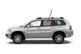 Driver Left Side Rear Door Window Door Glass Compatible with Mitsubishi Endeavor 2004-2011 Models