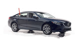 NAGD Passenger Right Side Rear Vent Window Vent Glass Compatible with Mazda 6 4 Door Sedan 2014-2021 Models