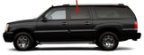 Driver Left Side Rear Door Window Door Glass Compatible with Cadillac Escalade ESV , Escalade EXT 2003-2006 Models/ Avalanche 2002-2006 Models